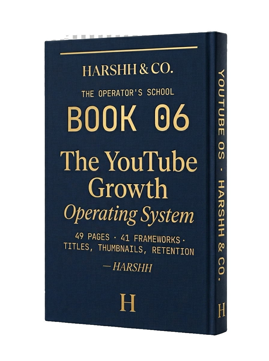Book 06 — The YouTube Growth OS