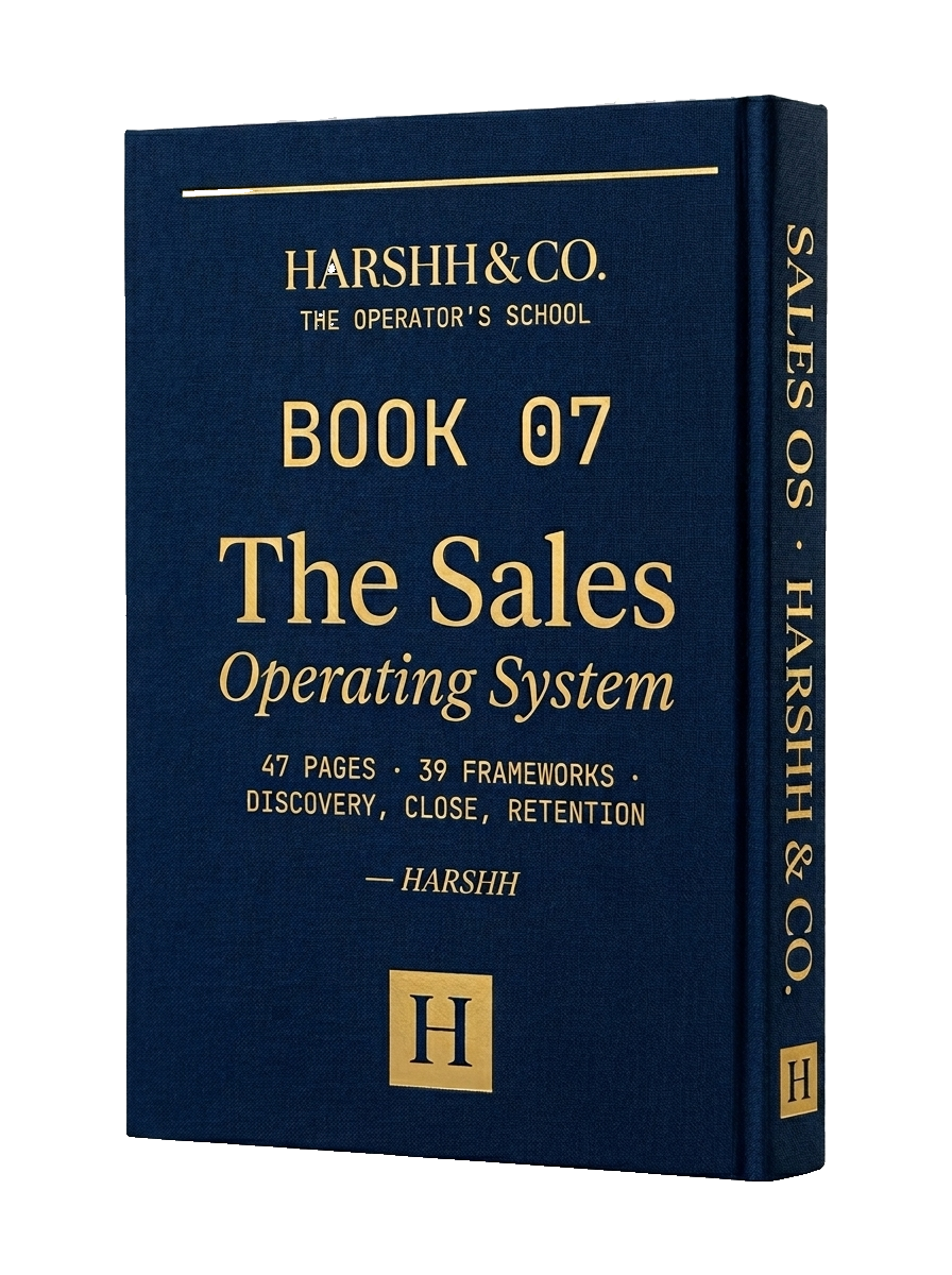 Book 07 — The Sales OS