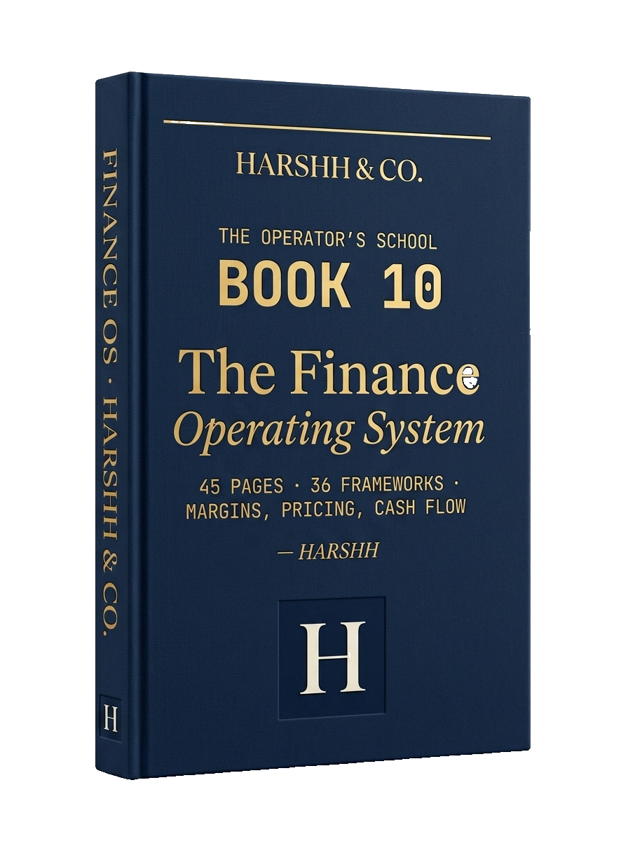 Book 10 — The Finance OS