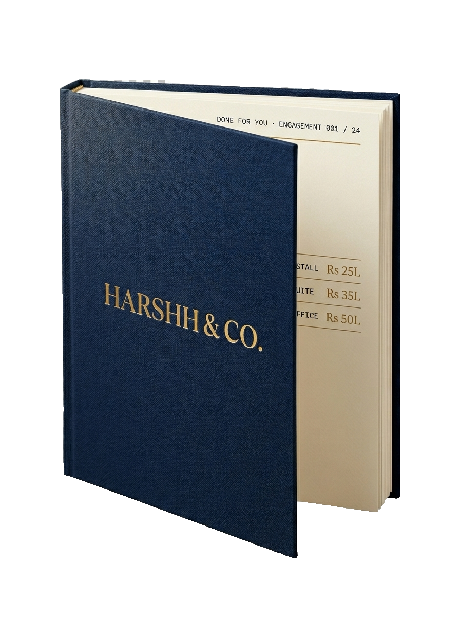 Done For You engagement folio with the install, suite, and office tiers