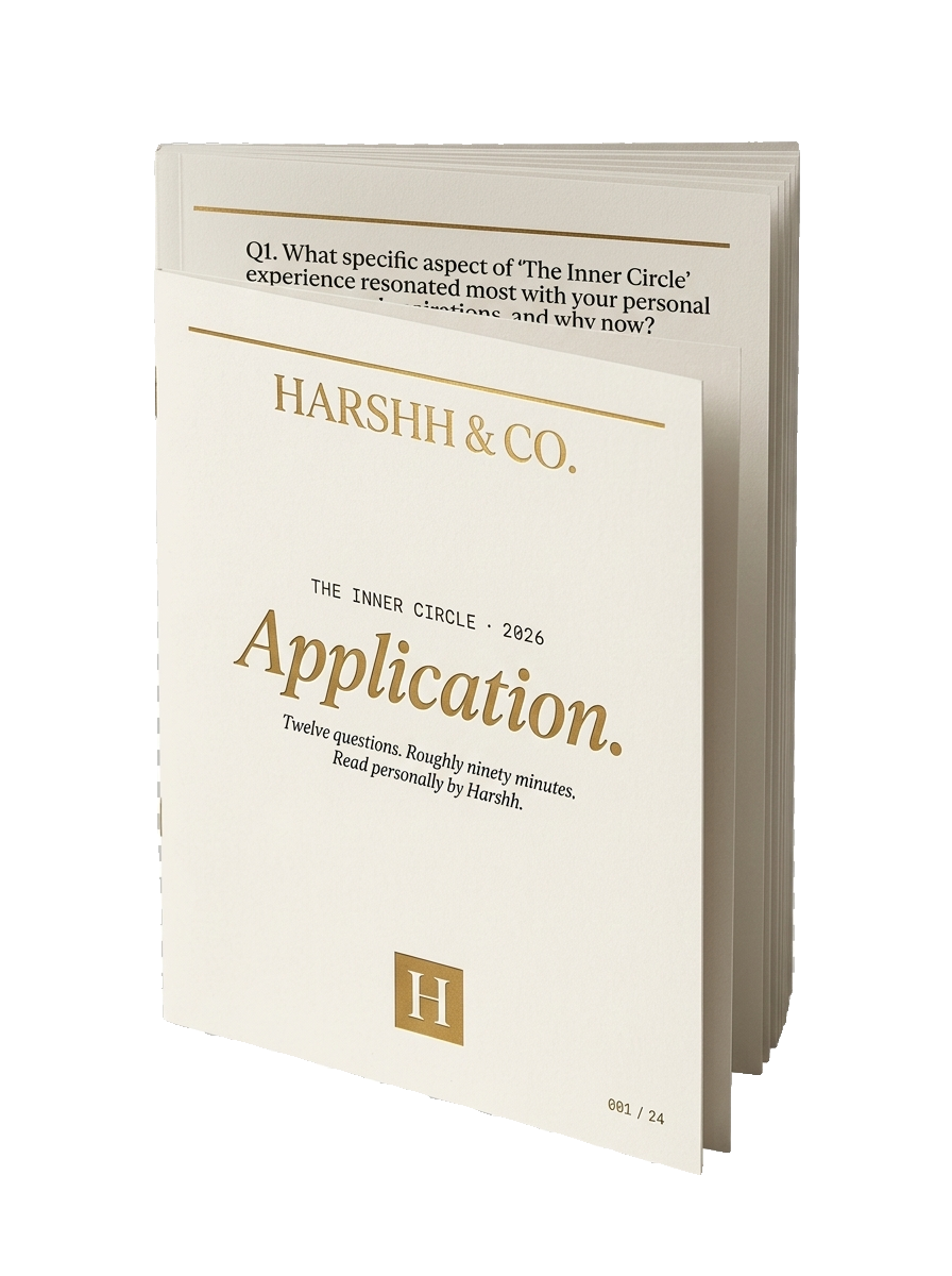 Inner Circle 2026 application dossier